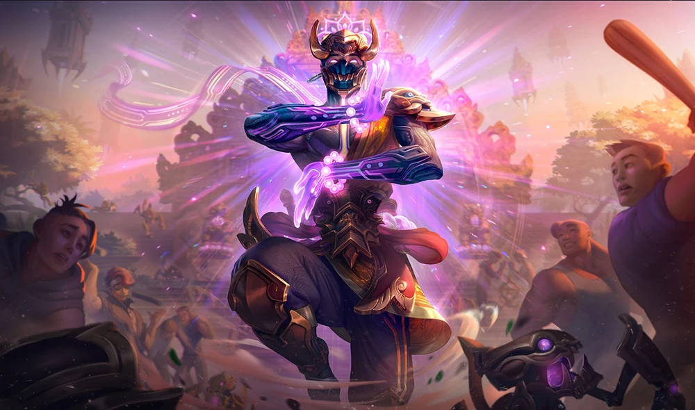 Three Honors Malzahar Three Honors Malzahar League of Legends Honor skin splash art