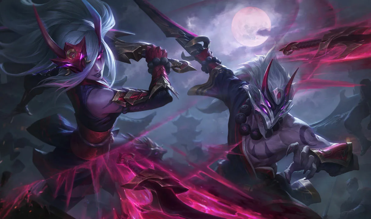 Blood Moon Master Yi Blood Moon Master Yi splash art