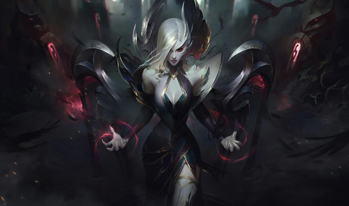 Coven Morgana Coven Morgana splash art showing Morgana as the queen of the Coven