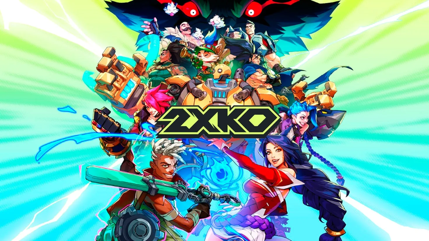 2XKO key art 2XKO official promotional game artwork