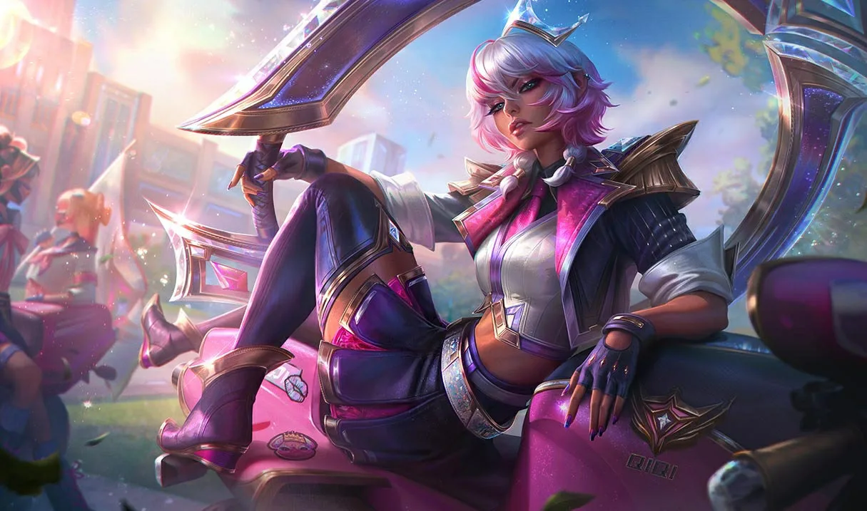 Prestige Battle Academia Qiyana Prestige Battle Academia Qiyana splash art