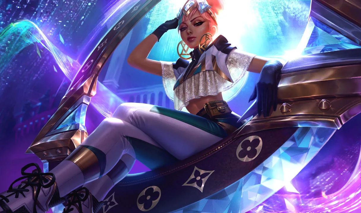 Prestige True Damage Qiyana (2022) Prestige True Damage Qiyana 2022 commemorative splash art