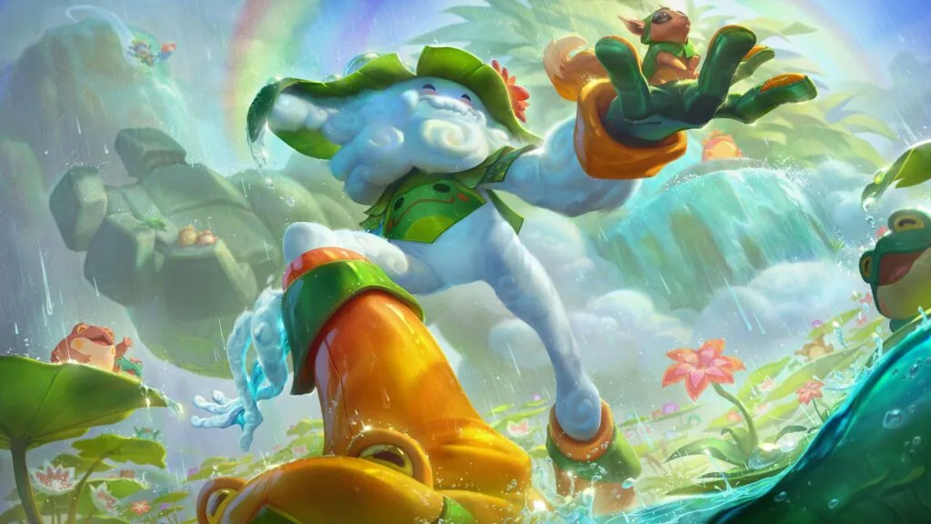 Rain Shepherd Ivern splash art from League of Legends patch 26.8 Rain Shepherd Ivern splash art from League of Legends patch 26.8