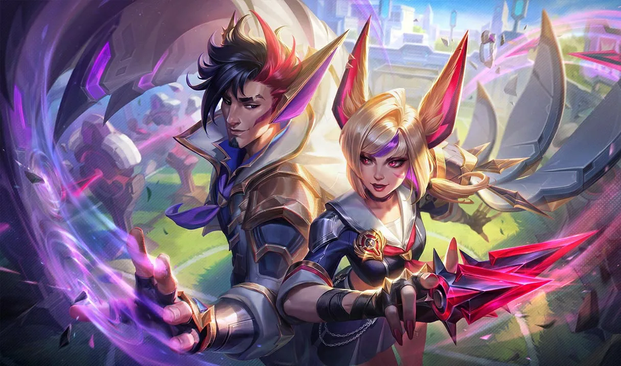 Battle Academia Rakan Battle Academia Rakan splash art