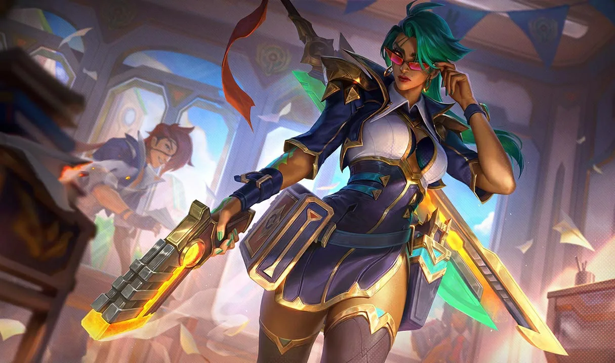 Battle Professor Samira Battle Professor Samira splash art