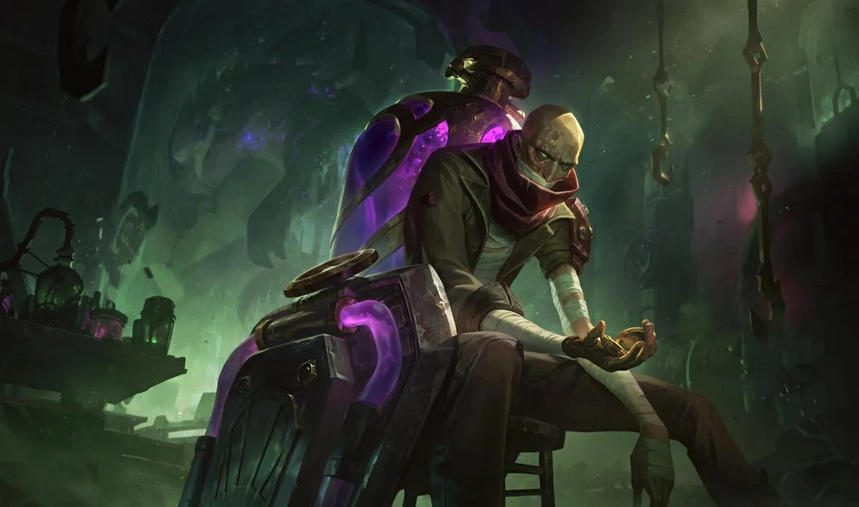 Arcane Shimmer Lab Singed Arcane Shimmer Lab Singed splash art