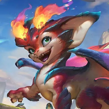 Portrait of Smolder from League of Legends