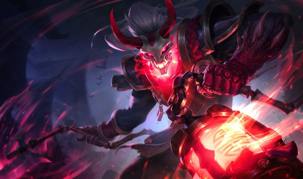 Blood Moon Thresh Blood Moon Thresh splash art