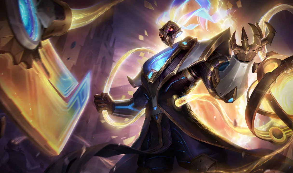 Prestige Pulsefire Thresh Prestige Pulsefire Thresh splash art