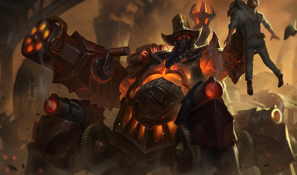 High Noon Urgot High Noon Urgot splash art