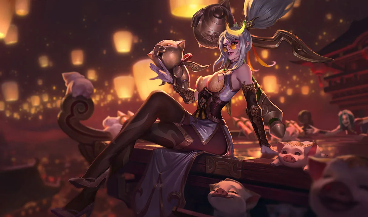 Prestige Firecracker Vayne Prestige Firecracker Vayne splash art