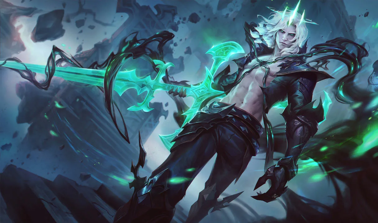 Viego Viego champion artwork for his Wild Rift patch 7.3a crit buffs