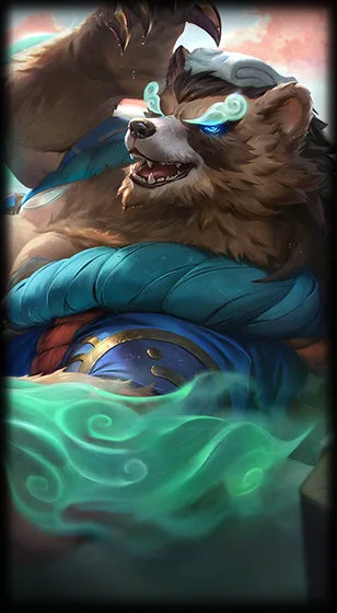 Spirit Blossom Springs Volibear splash art Spirit Blossom Springs Volibear splash art