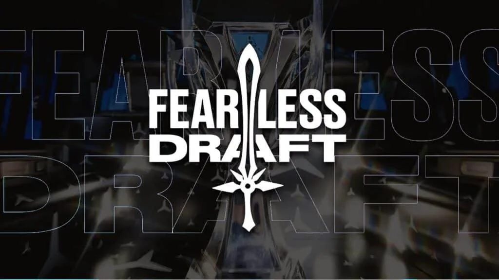 Fearless Draft graphic for League of Legends esports best-of-five series Fearless Draft graphic for League of Legends esports best-of-five series