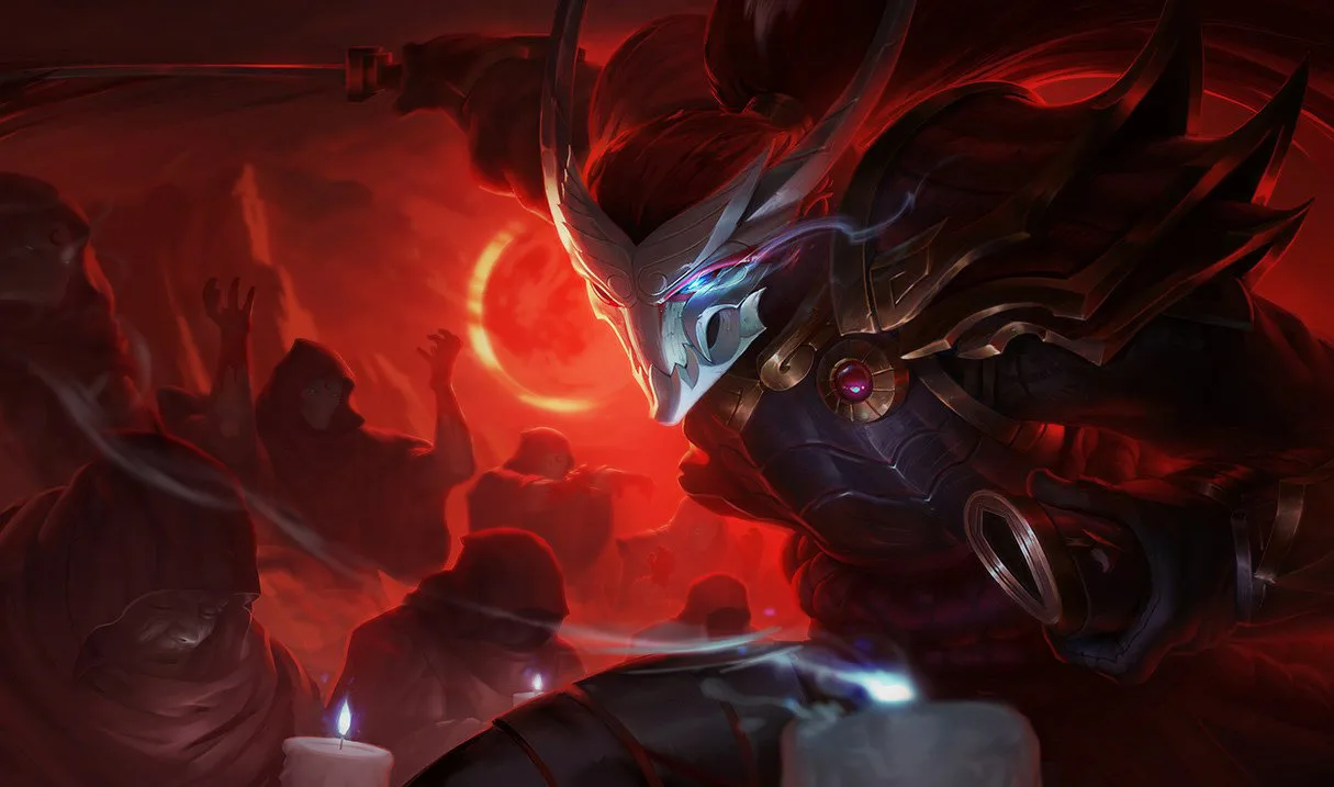 Blood Moon Yasuo Blood Moon Yasuo splash art