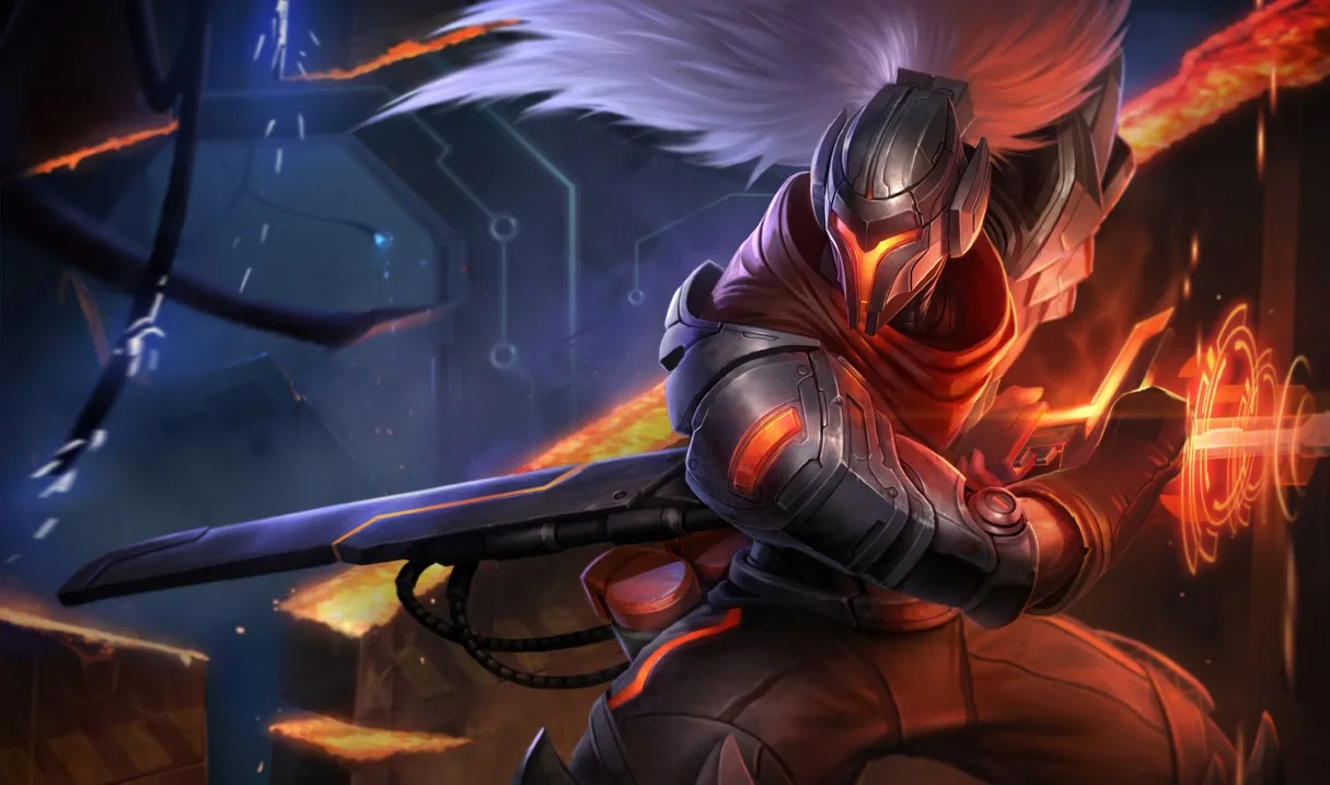 PROJECT Yasuo splash art