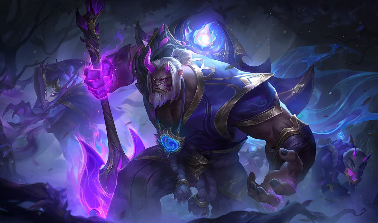 Spirit Blossom Yorick splash art Spirit Blossom Yorick splash art