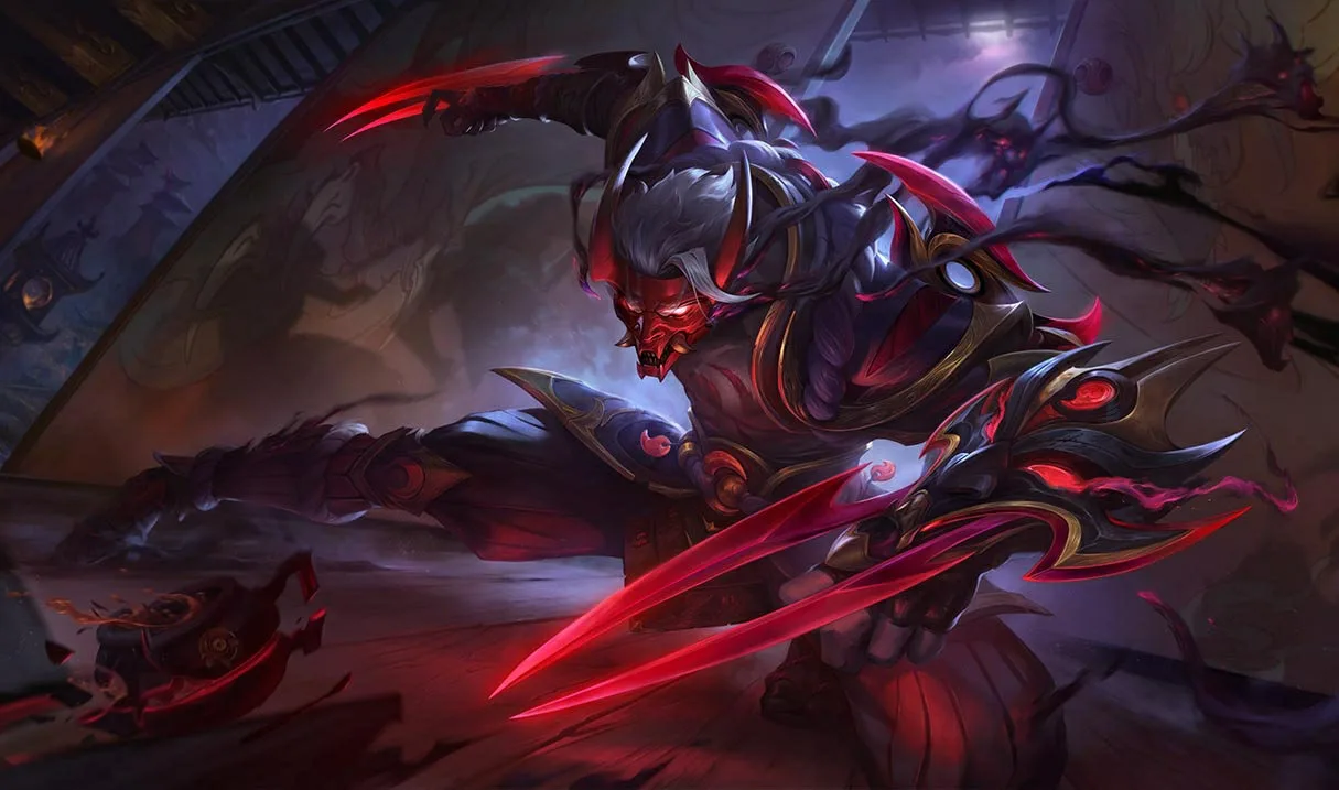 Blood Moon Zed Blood Moon Zed splash art