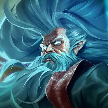 Portrait of Zilean from League of Legends