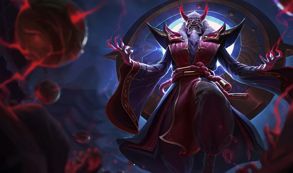 Blood Moon Zilean Blood Moon Zilean splash art