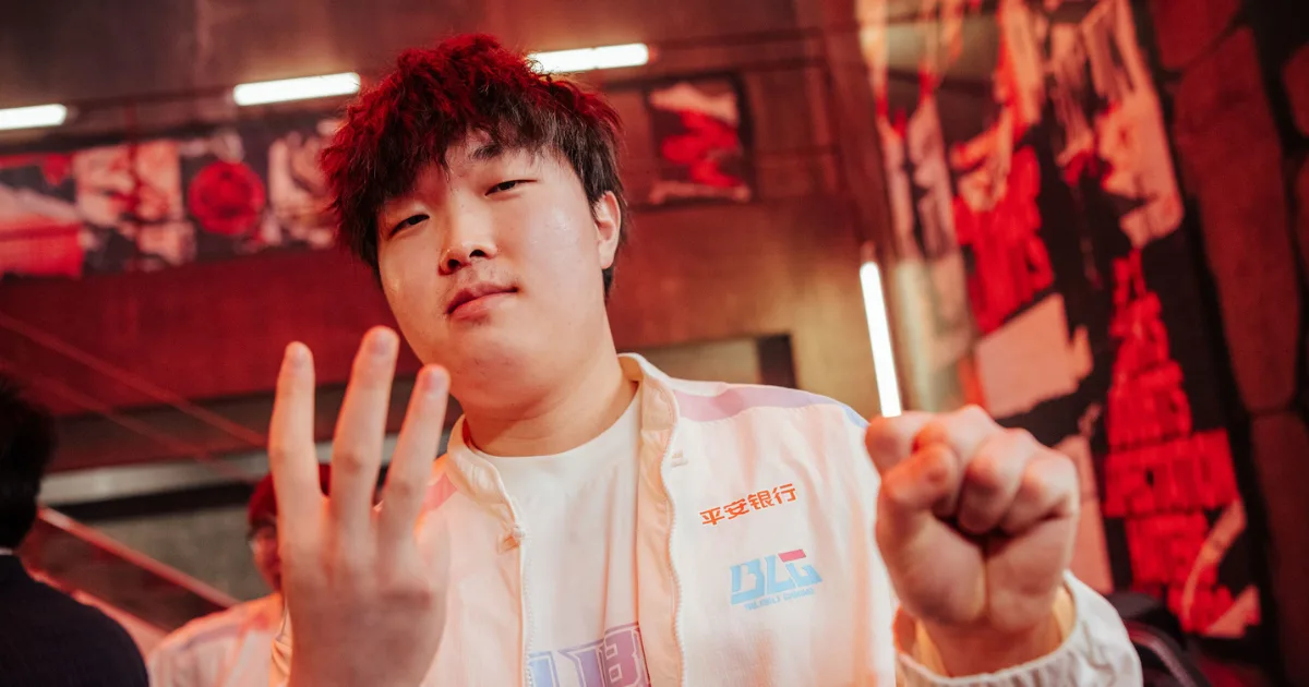 BLG Bin returns with 2-0 win over Top Esports in LPL Split 3.