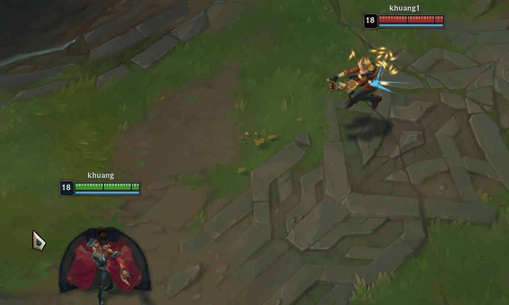 Rejected Mel W spell stealing prototype animation Experimental Mel Rebuttal gameplay showing a spell-stealing mechanic that was rejected because it became confusing during fights