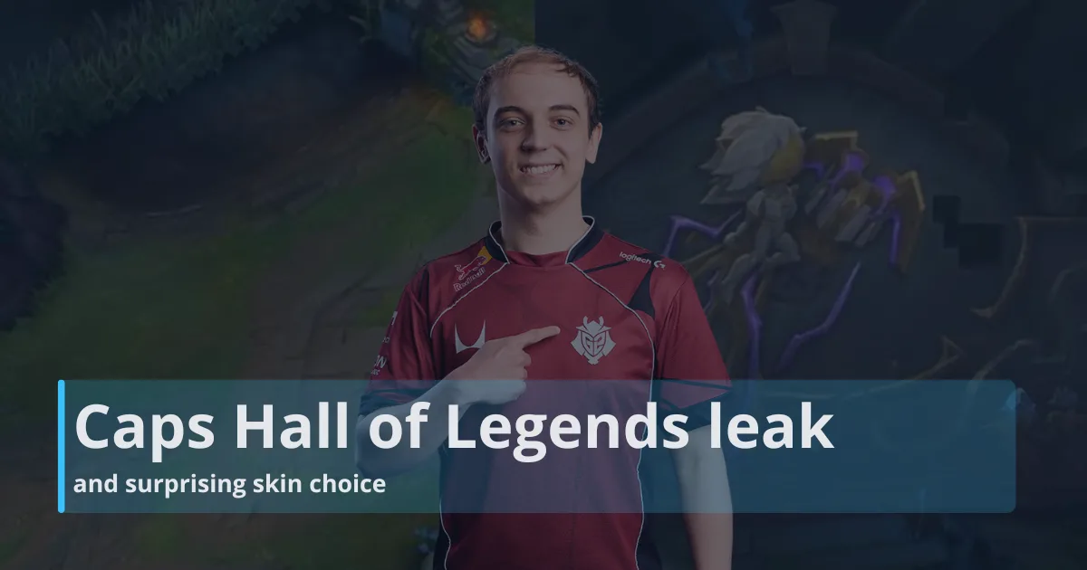 Caps Hall of Legends leak points to 2026 inductee and surprising skin choice.