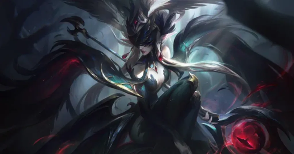 Coven Janna splash art. Coven Janna splash art.
