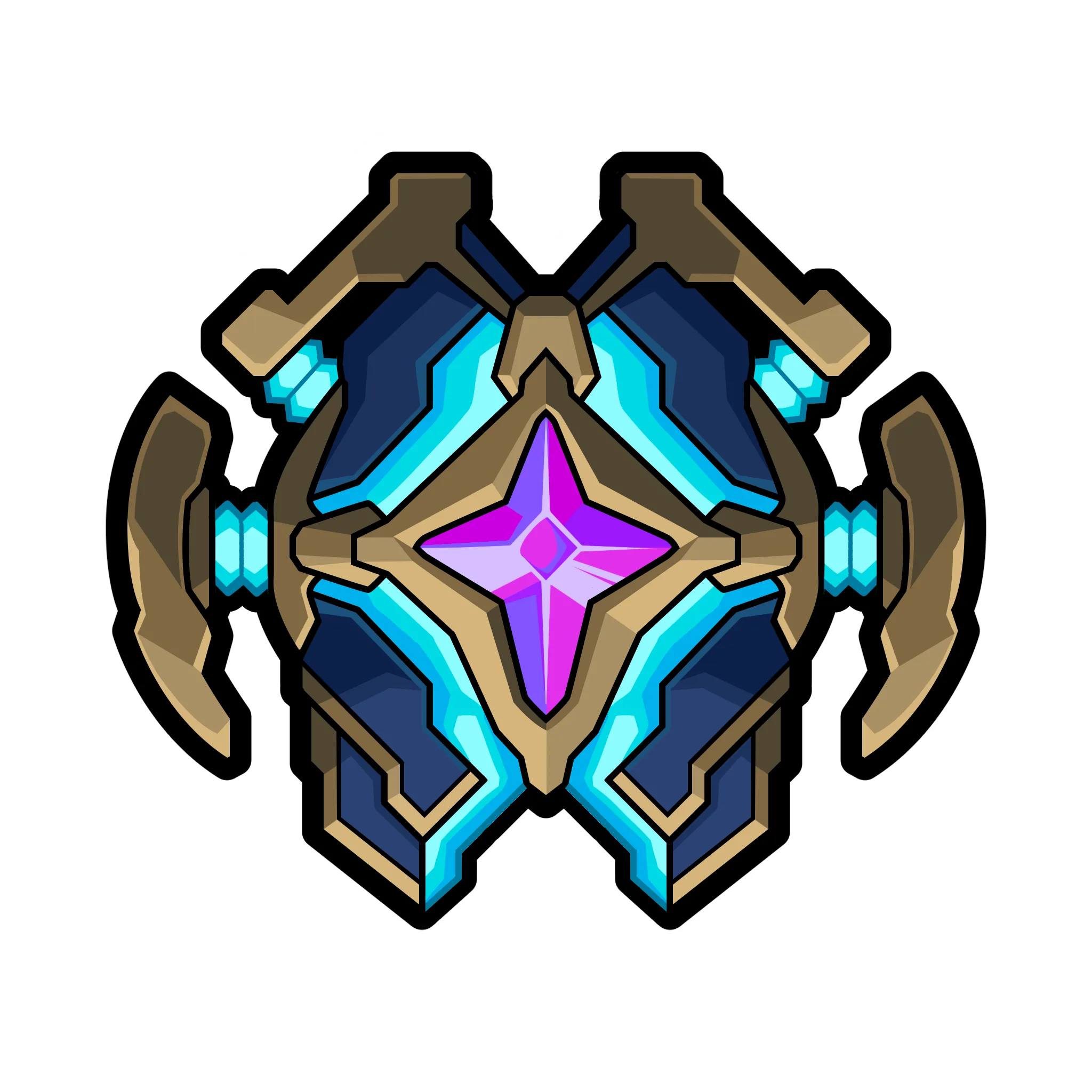 Master sticker Master ranked sticker reward from 2XKO Season 1.