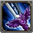 Purple-bladed legacy League of Legends item icon included in the League Classic Council vote
