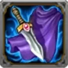 Purple cloak and dagger legacy item icon shown in the League Classic Council revival vote