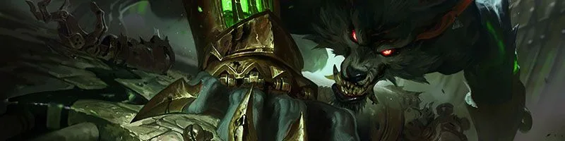 Warwick champion banner Warwick Wild Rift champion banner for patch 7.2c