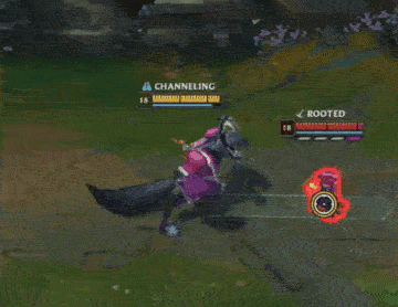 Warwick drifting in an unintended direction during Jaws of the Beast while using WASD controls