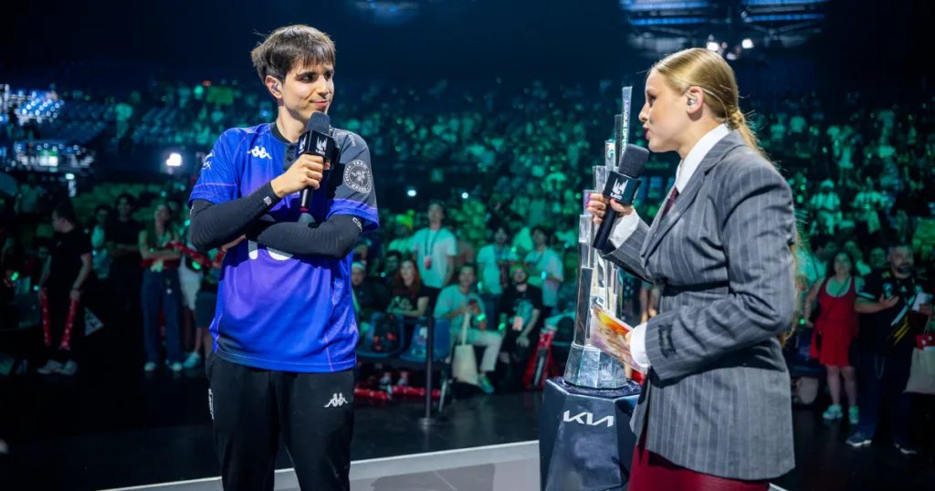 Elyoya interview after winning against NAVI. Elyoya interview after winning against NAVI.