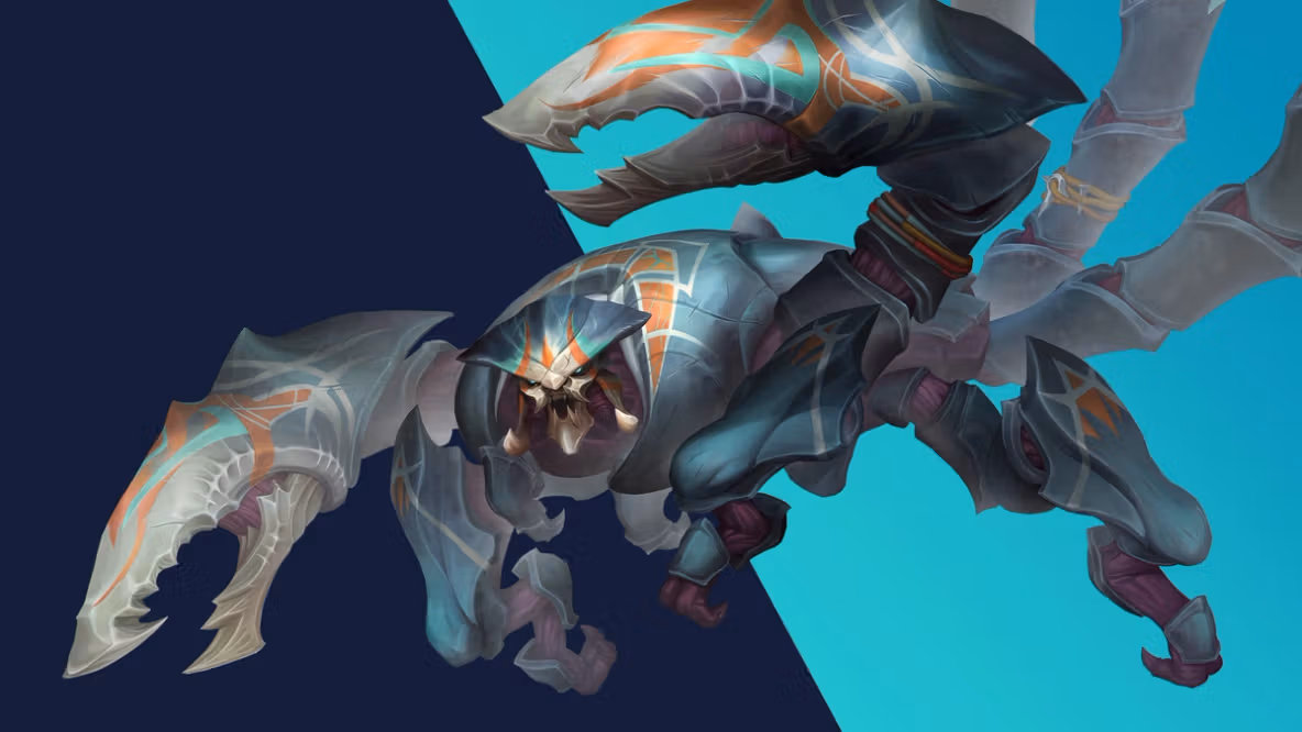 Skarner Wild Rift Patch 7.1g promotional image Official Wild Rift promotional image for Skarner’s Patch 7.1g release