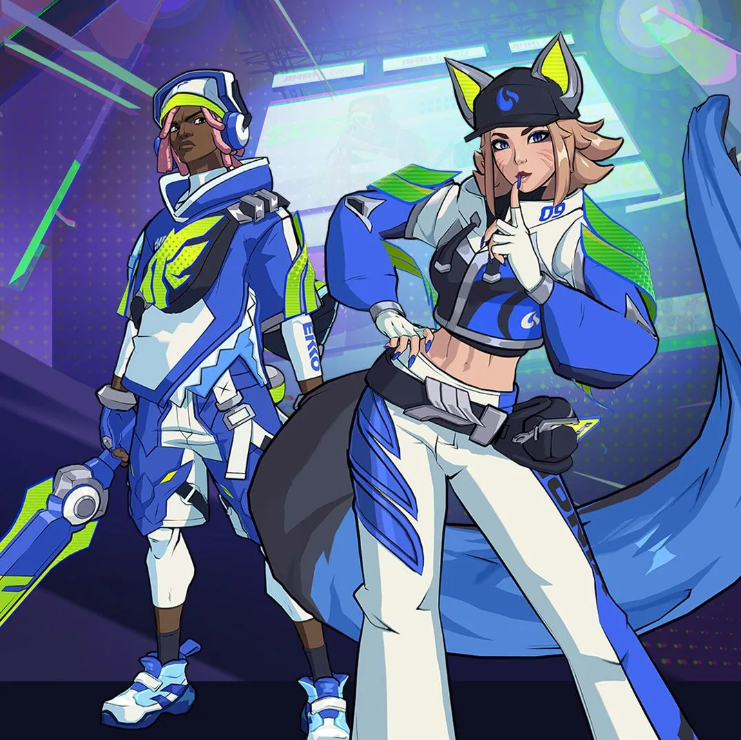 Championship Blue Chroma Championship Blue Chroma image for the Frame Perfect Megabundle in 2XKO.