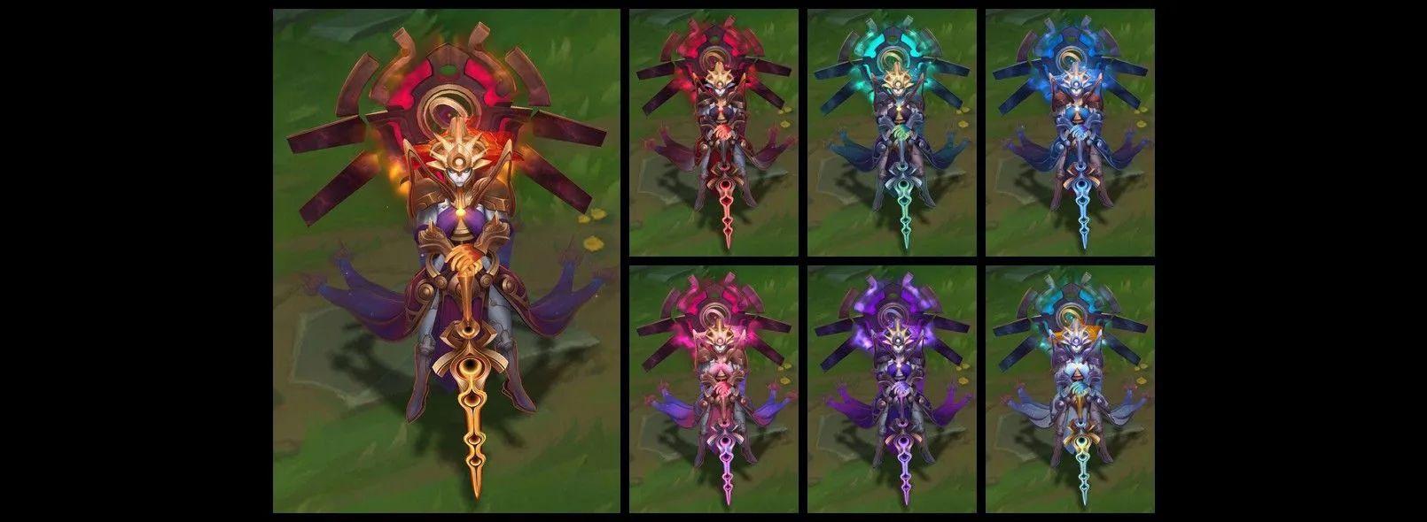 Eternal Aspect Leona chroma preview from League of Legends patch 26.11
