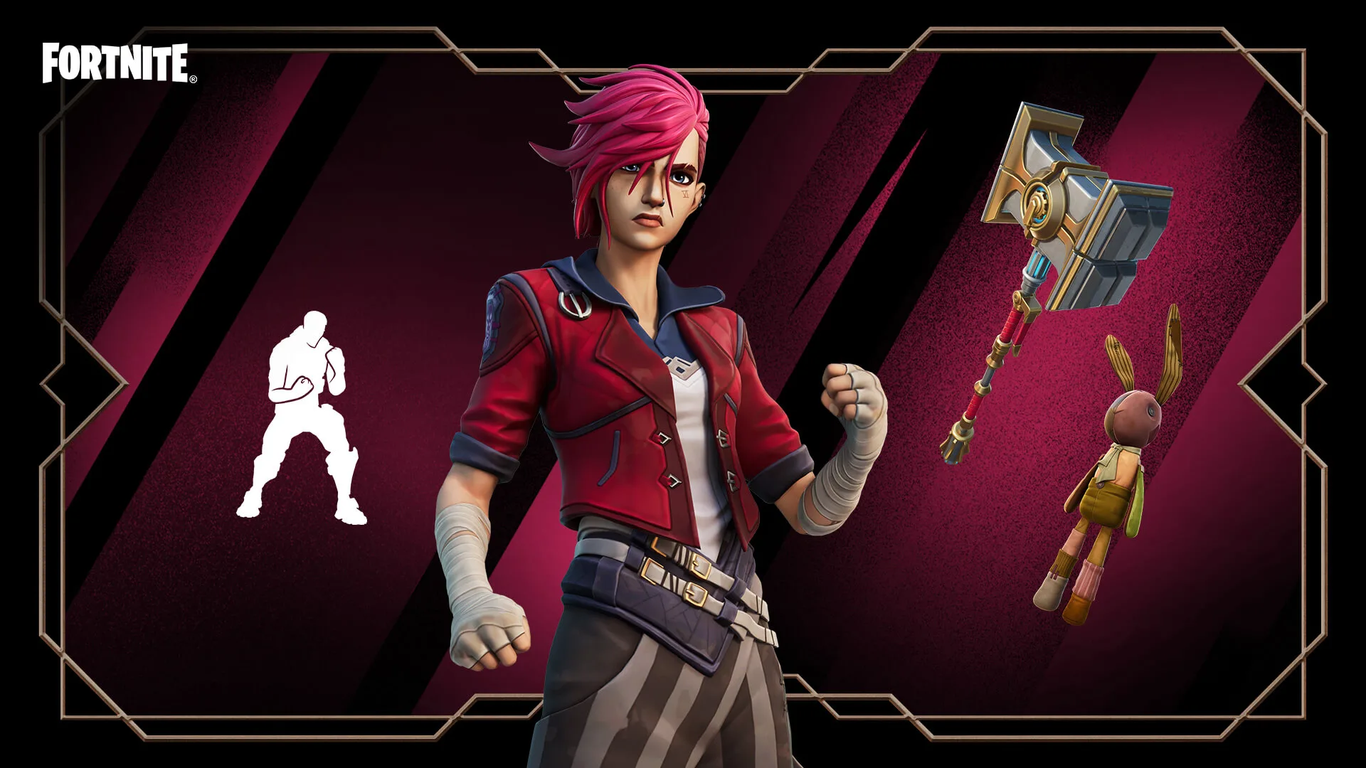 Arcane Vi Fortnite cosmetics Arcane Vi Fortnite outfit and cosmetics