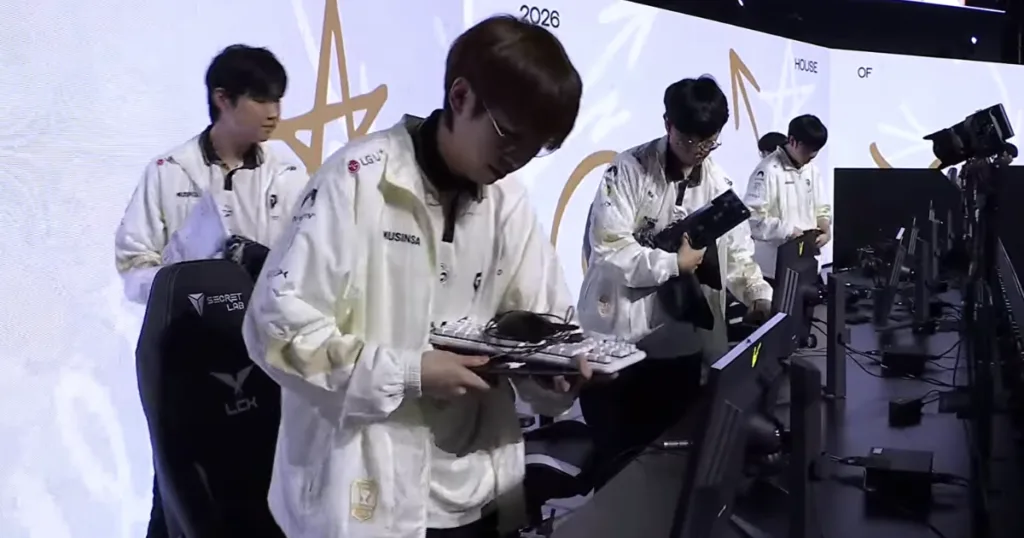 Gen.G after lose to DK at their Homestand event.