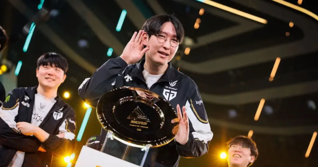 Gen.G winning the EWC 2025