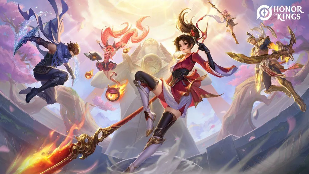 Honor of Kings key art Honor of Kings official promotional game artwork