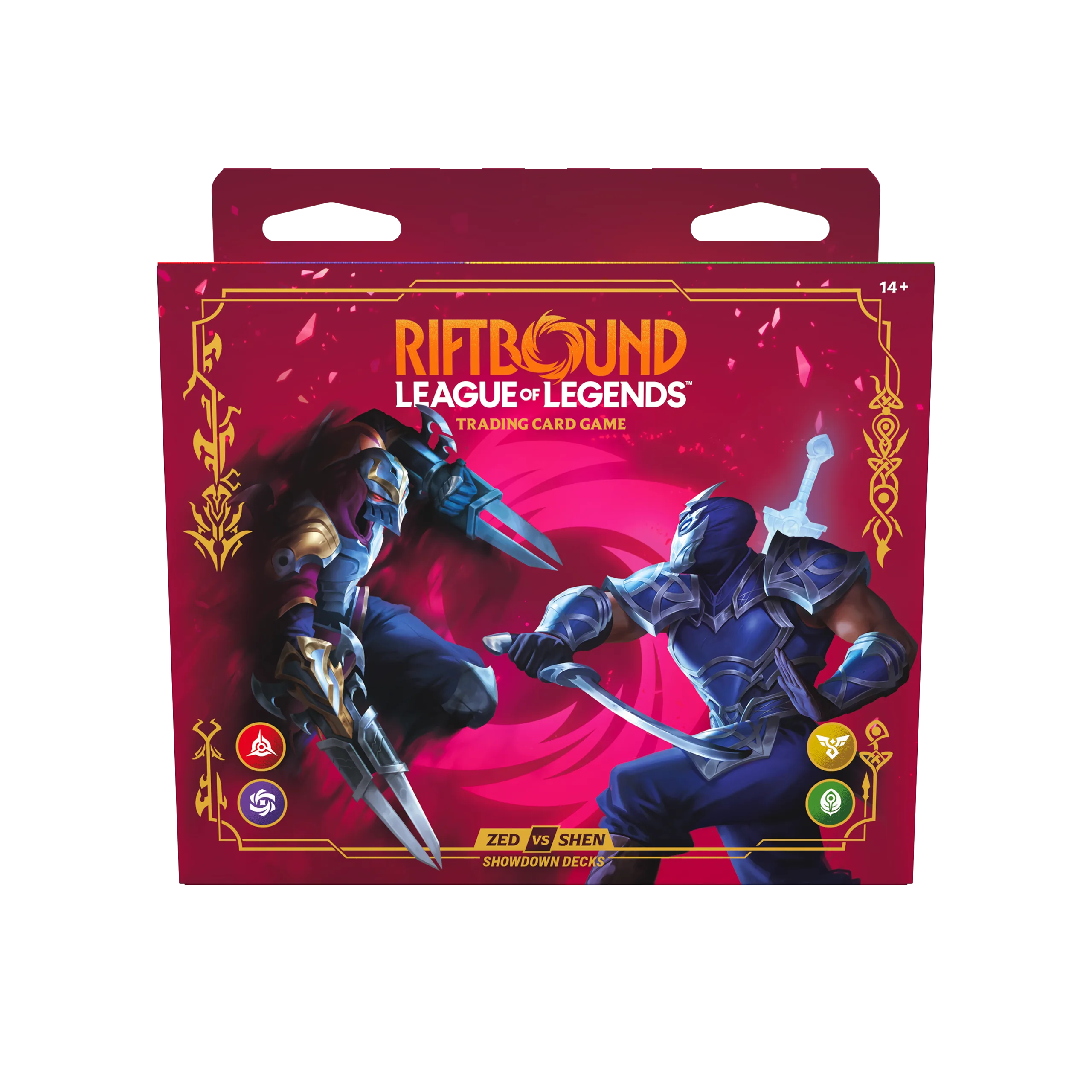 Vendetta Zed vs Shen Showdown Deck Riftbound Vendetta Zed vs Shen Showdown Deck box