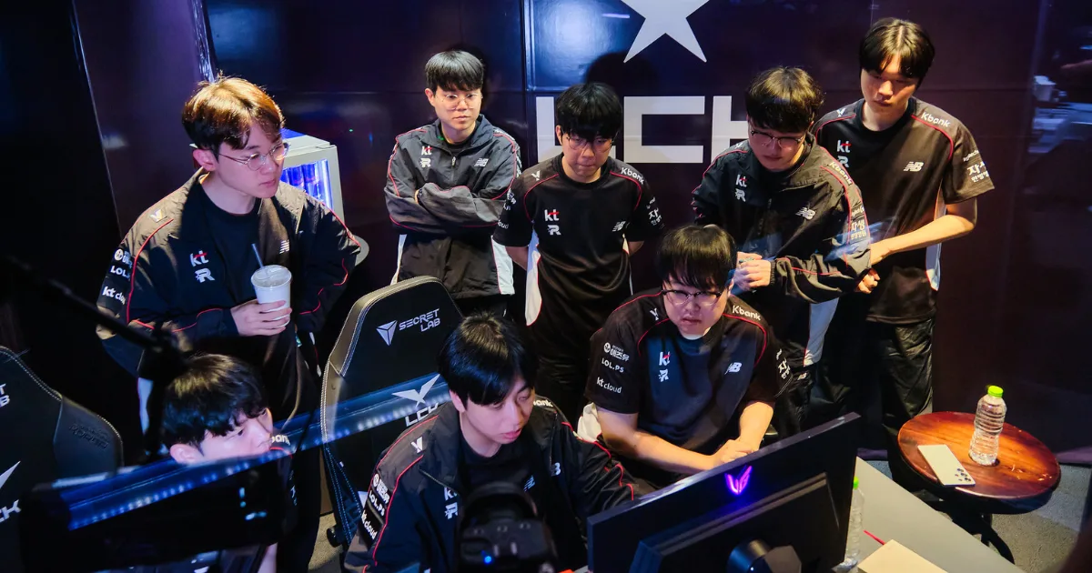 KT Rolster forced into LCK Play-In after T1 defeat.
