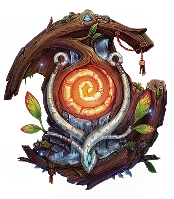 Bandle City crest from League of Legends with glowing yordle gateway symbolism