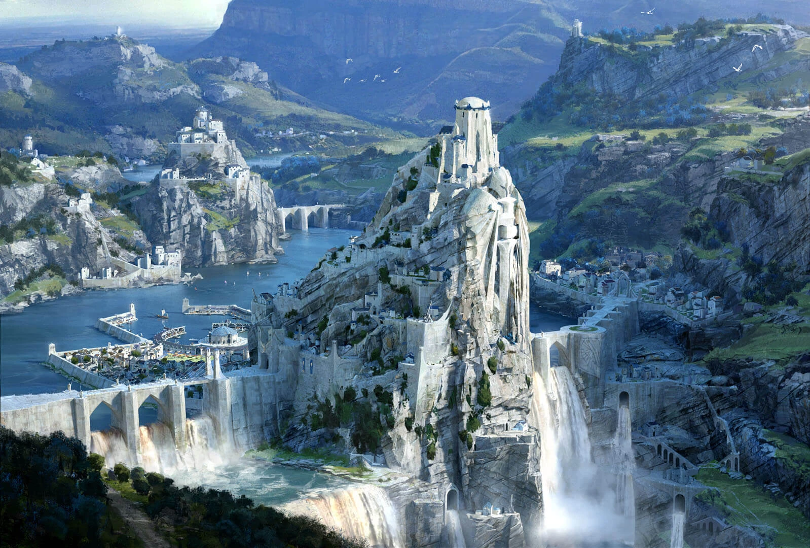 High Silvermere High Silvermere in northern Demacia with cliffs and waterfalls