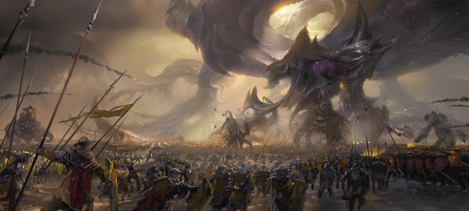 The Fall of Icathia The Fall of Icathia showing Shuriman forces facing Void corruption
