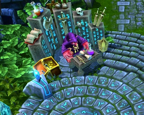 Old Summoner’s Rift shop Old Summoner’s Rift shop area from an early version of League of Legends