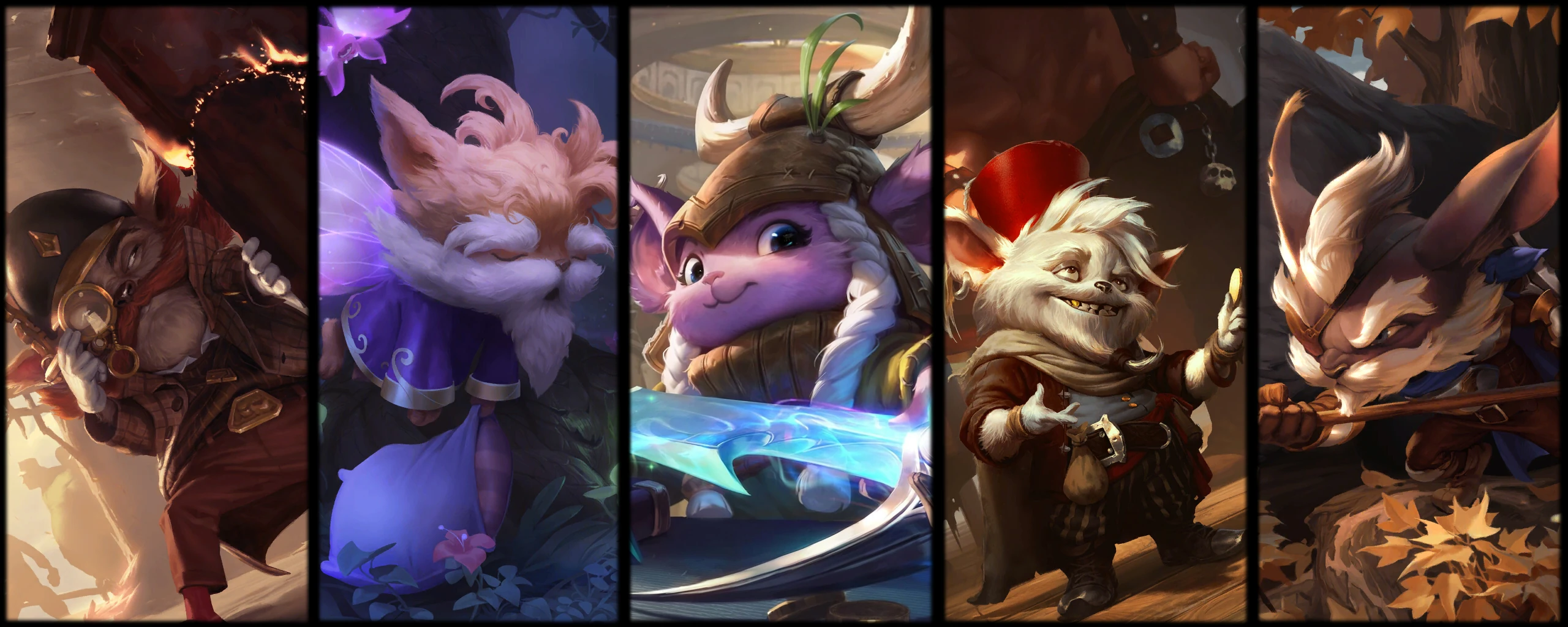 Yordle species collage Collage of different Yordles from League of Legends