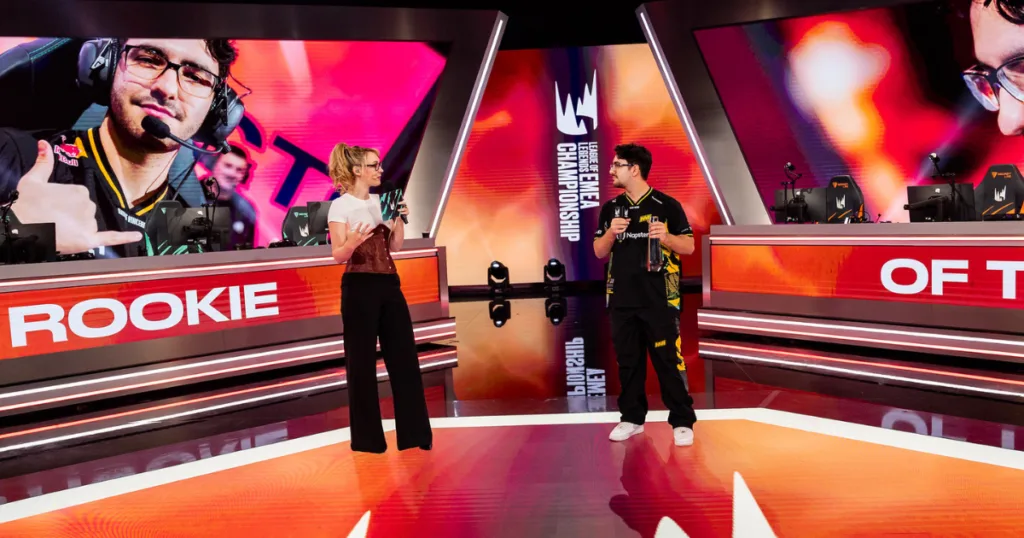 Rhilech interview with Sjokz after winning Rookie of the Year. Rhilech interview with Sjokz after winning Rookie of the Year.