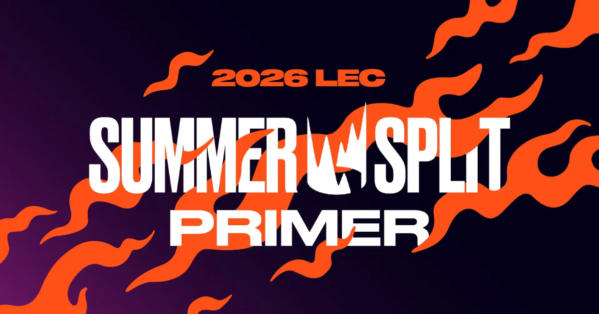 LEC Summer Split 2026 starts July 24 with Bo3 regular season and three arena stops.